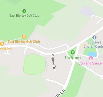 map for East Bierley Cricket Club