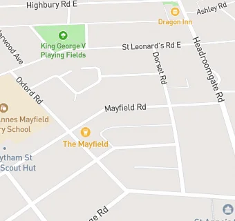 map for The Mayfield