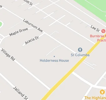 map for Holderness House