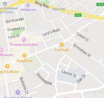 map for Sylvester's Bar & Soul Suite