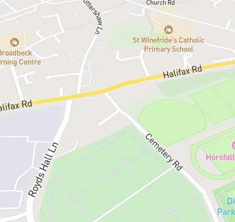 map for Horsfall Stadium