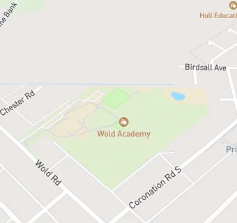 map for Wold Primary School