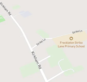 map for Strike Lane Primary School