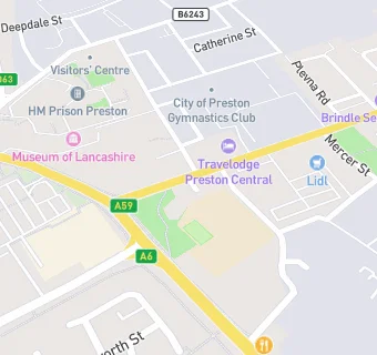 map for Cube Desserts Preston