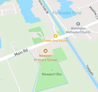 map for Newport Primary School