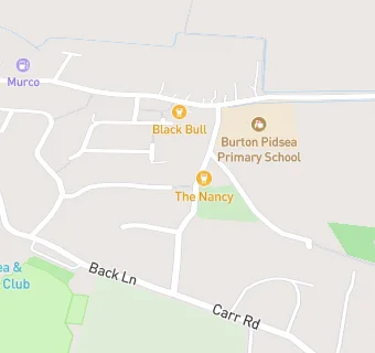 map for Burton Pidsea Primary School