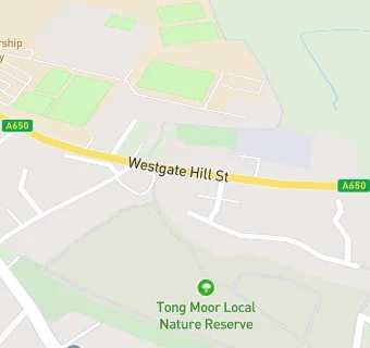 map for Westgate Hill First School