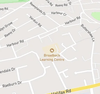 map for Broadbeck Learning Centre