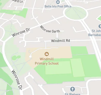 map for Windmill Primary School