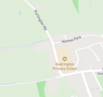 map for Eastrington Primary School