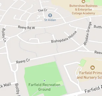 map for FM Catering Services at Farfield Primary School