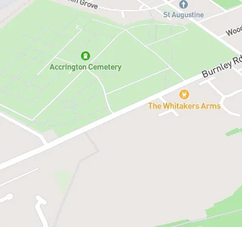 map for Whitakers Arms