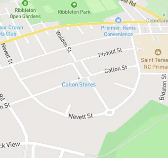 map for Callon Stores