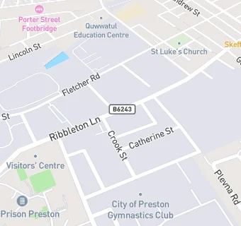 map for B&M Stores