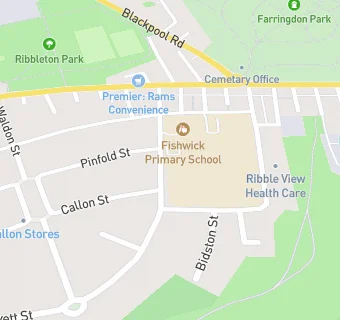 map for St Teresa's Catholic Primary School & Pre-school