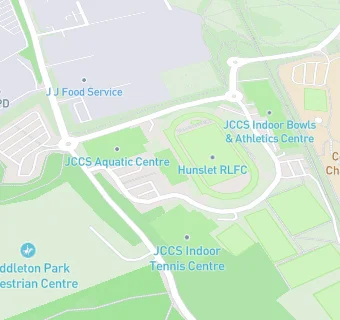 map for John Charles Centre For Sport