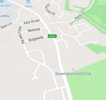 map for Queensbury Golf Club