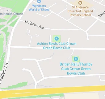 map for Thurlby Club LMRCA