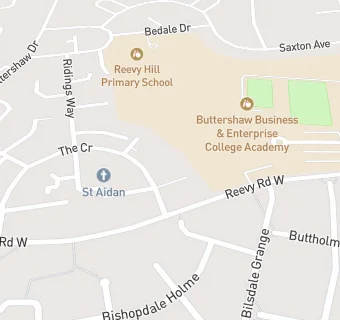 map for Bretton Court