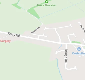 map for The Ridings Medical Group South Cave Surgery