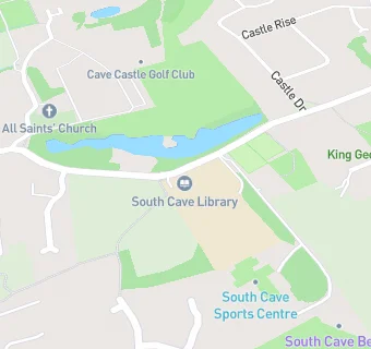 map for South Cave Church of England Voluntary Controlled Primary School