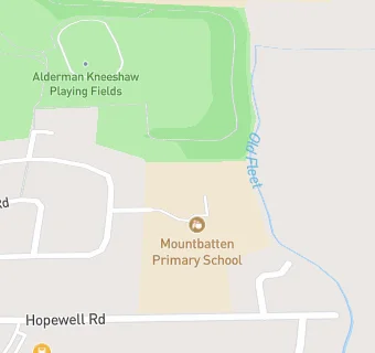 map for Mountbatten Primary School