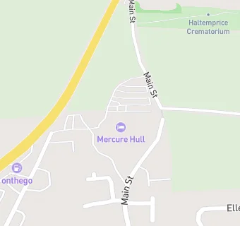 map for Mercure Hull