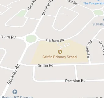 map for Griffin Primary School