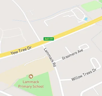 map for Lammack Community Primary School