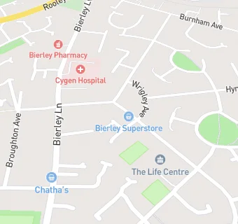 map for Bierley Superstore and Post Office