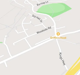 map for The Griffins Head