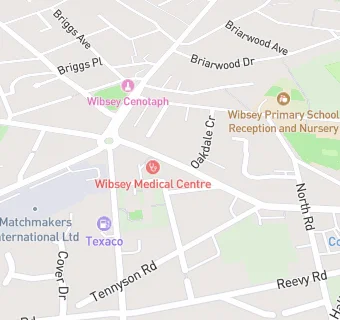 map for Wibsey & Queensbury Medical Practice