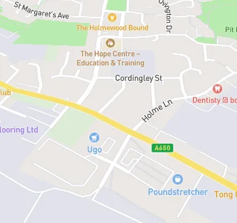 map for Tong Street News & Off Licence