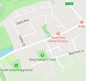 map for South Cave Dental Practice