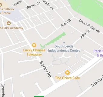 map for Recovery Hub At South Leeds