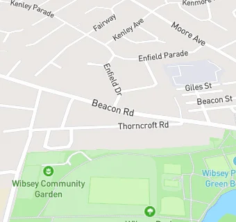 map for Beacon Community Church