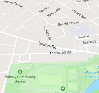 map for Beacon Road Fisheries