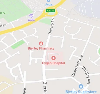 map for Bierley Court