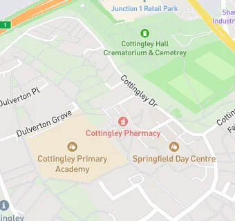 map for Cottingley Mini Market