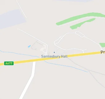 map for Samlesbury Hall Limited