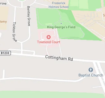 map for Townend Court / Aysgarth