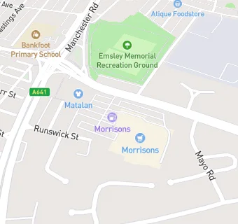 map for Shazan Select (Morrisons Conession)