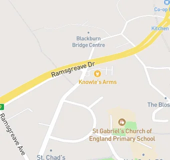 map for Haydock Nursing Home