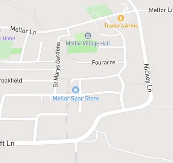 map for Mellor Pharmacy