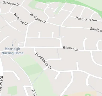 map for Moorleigh Nursing Home