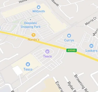 map for Tesco Petrol Filling Station