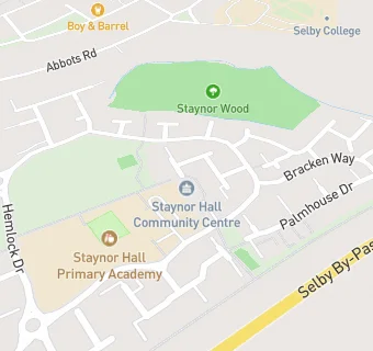 map for Community Centre