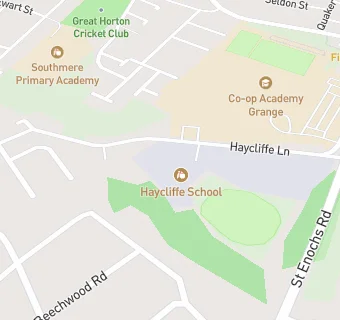 map for Co-op Academy Southfield