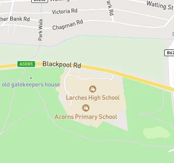 map for Larches High School