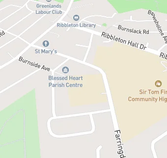 map for The Blessed Sacrament Catholic Primary School, Preston